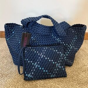 NWT Haute Shore Bobbi Pacific Woven Tote